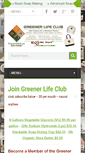 Mobile Screenshot of greenerlifeclub.com